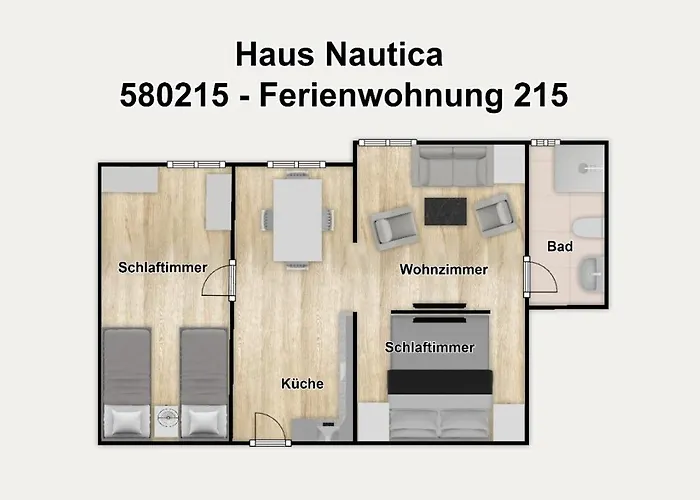 Haus Nautica - 215 Lejlighed *